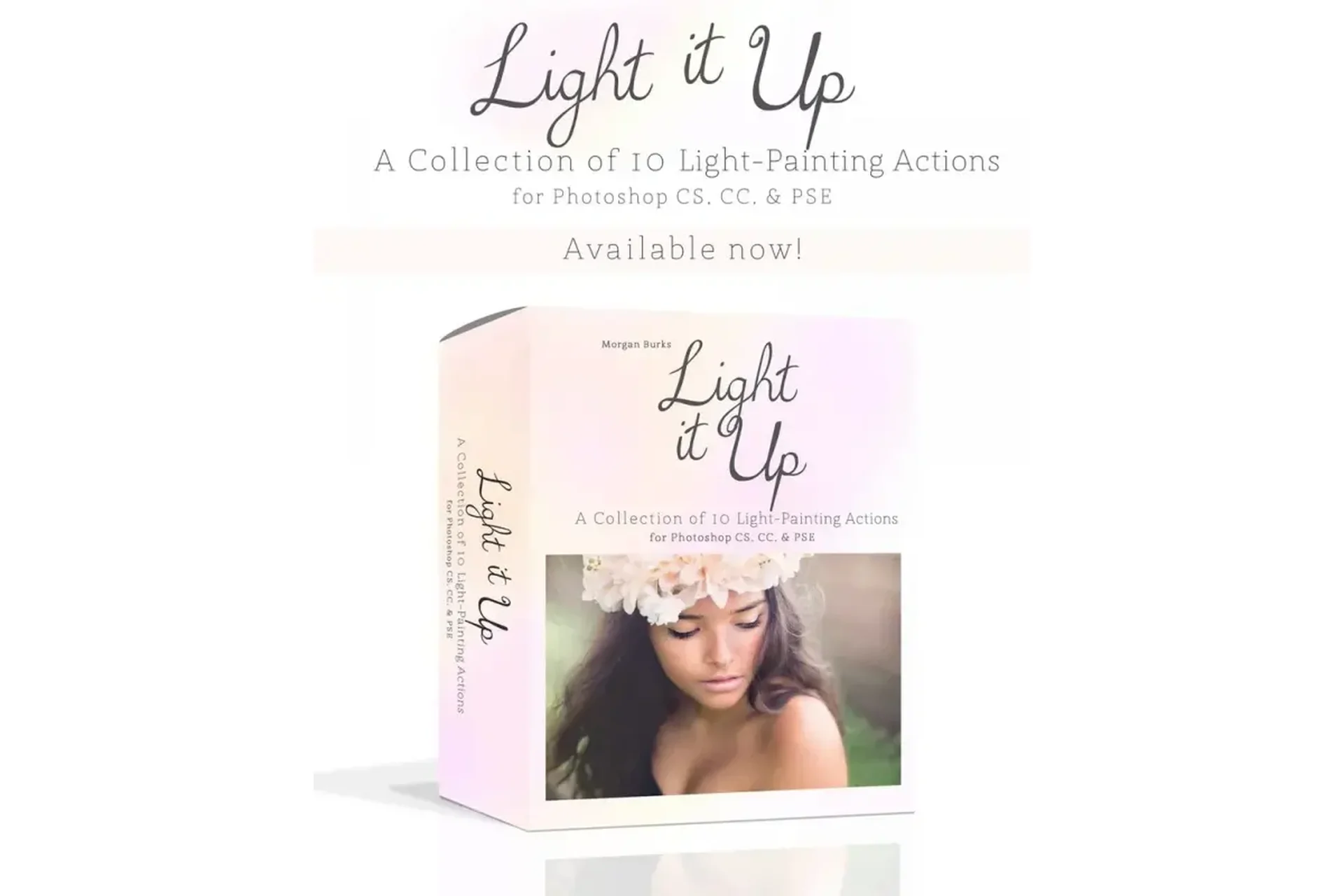 Набор Экшенов для Photoshop. Light It Up Actions (Morgan Burks), фото 1 из 1.