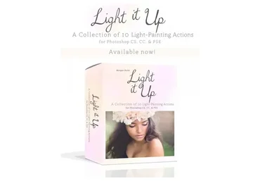Набор Экшенов для Photoshop. Light It Up Actions (Morgan Burks)