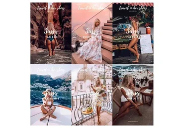 [TravelInHerShoes] Летние пресеты для путешествий. Sassy Collection