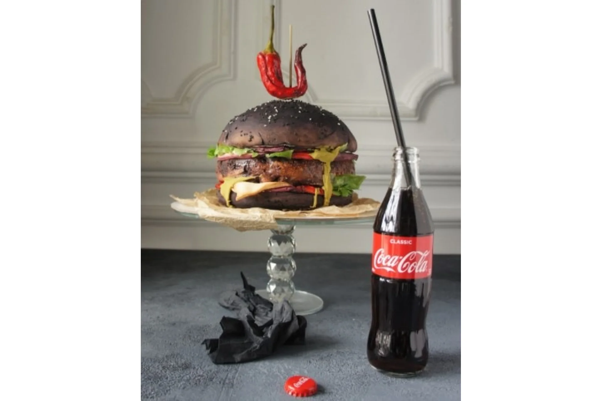 [Gnut Cake School] Торт «Бургер» (Елена Гнут), фото 1 из 1.