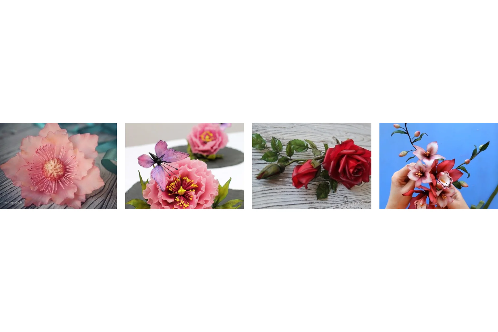 [Pastry School] Сахарные цветы (Анна Галич), фото 1 из 1.