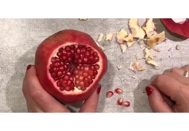 [Ohorosho] Фруктовый букет: гранат, травы, упаковка