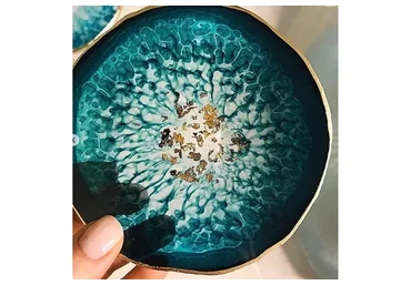 Подстаканники и сырная тарелка из эпоксидной смолы (magic_artstudio)