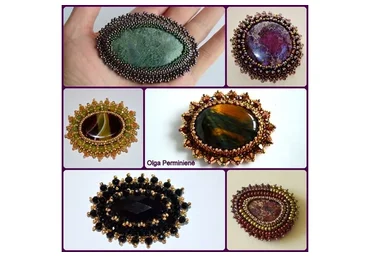 Сюжетные броши (Ольга Перминене)
