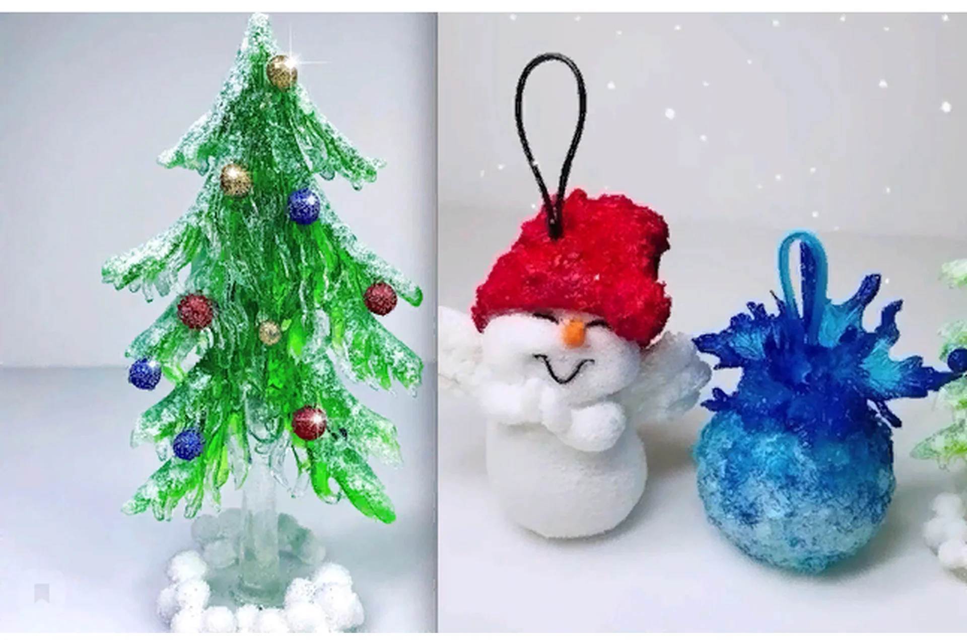 [Artconfi.studio] Елочные игрушки из изомальта с начинкой внутри  (Виктория Токмакова), фото 1 из 1.