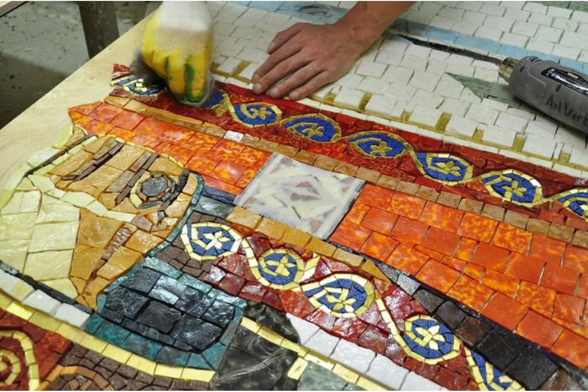 Технология изготовления мозаики в домашних условиях, фото 1 из 1.