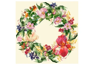 [Lectoroom] Акварельная коммерческая иллюстрация «Цветы» (Татьяна Ширбидова)