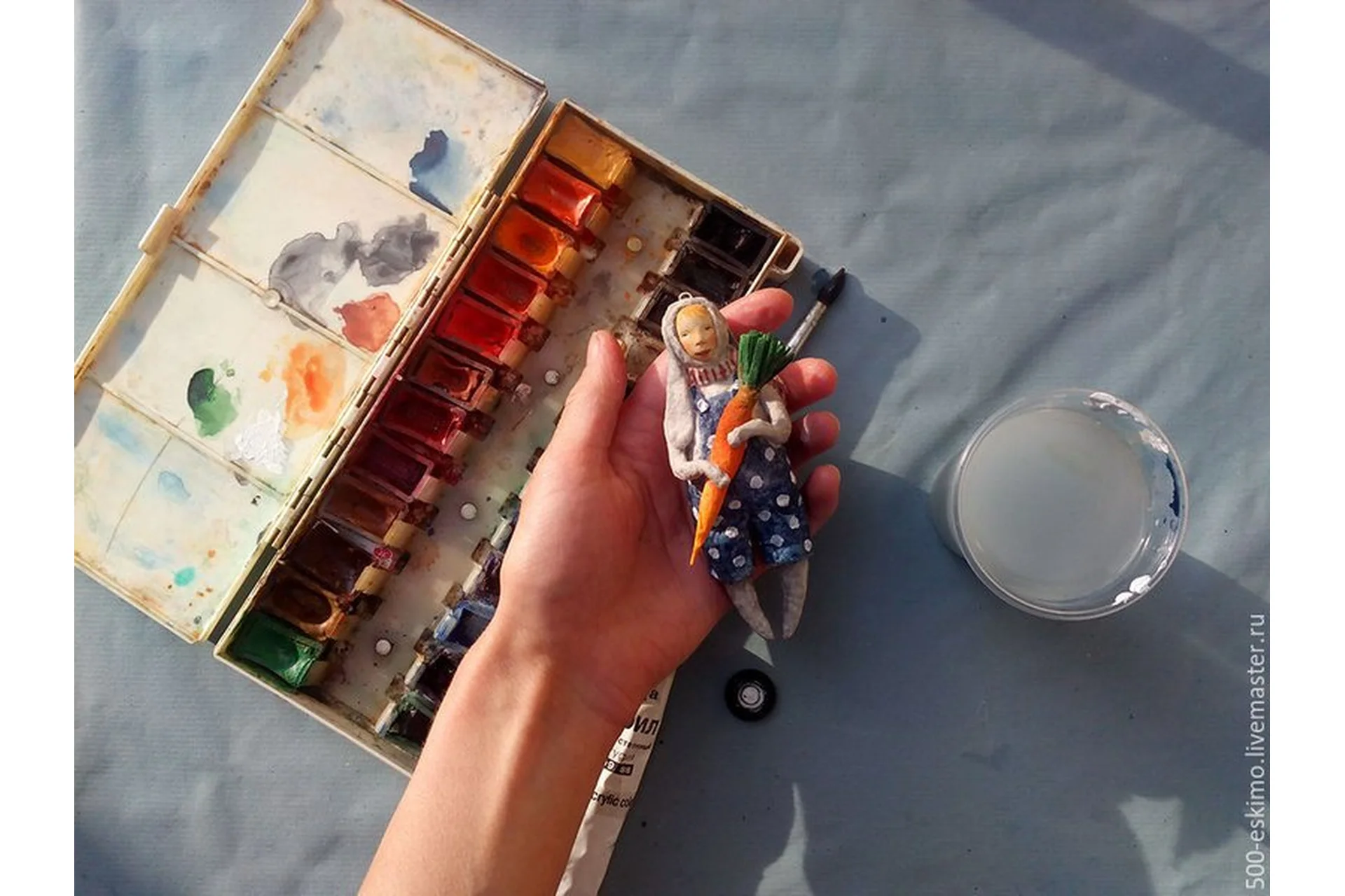 Ватные дети в костюмах зверей (Светлана Соловая), фото 1 из 1.