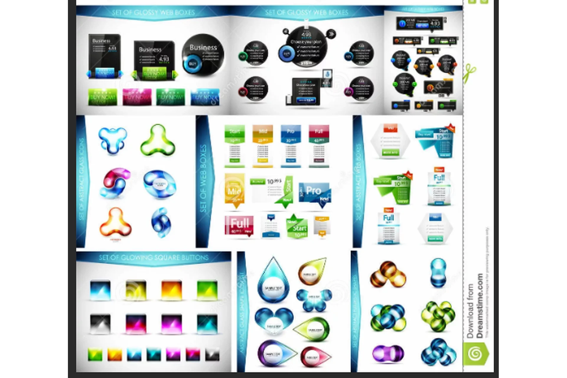 Мега-набор элементов веб-дизайна, фото 1 из 1.