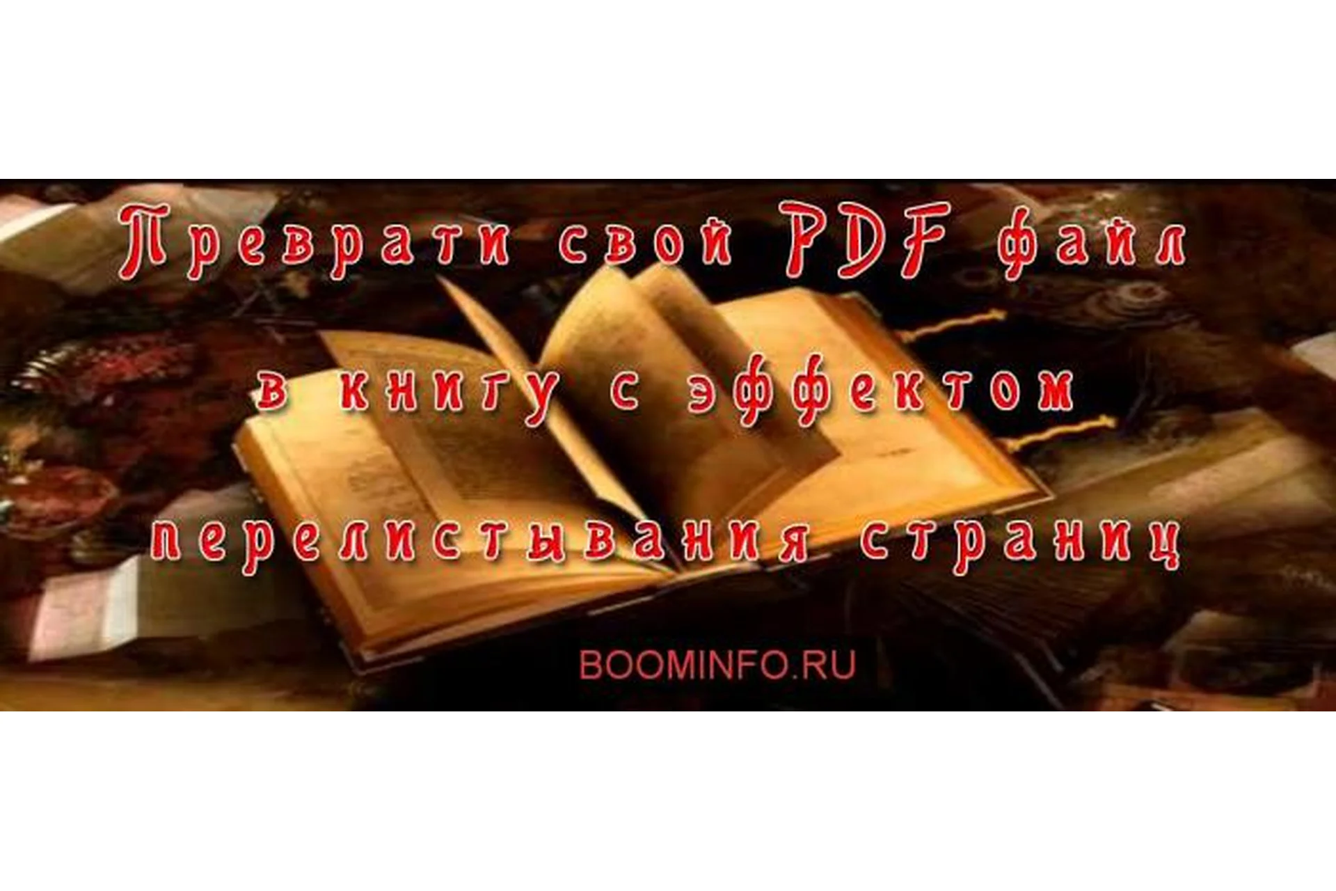 Книга с эффектом перелистывания (Оксана Круговая), фото 1 из 1.