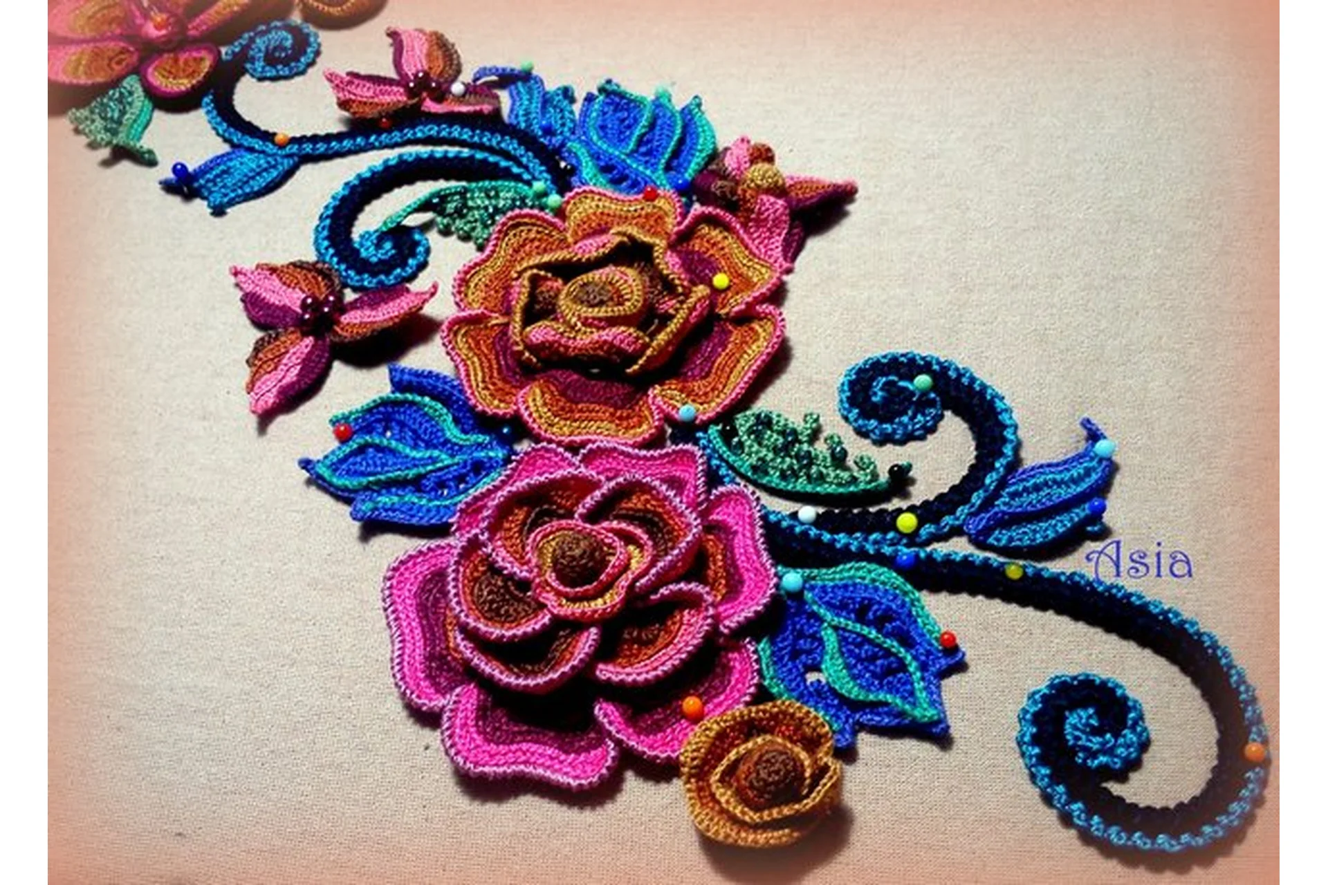 Миниатюра «Розы для Алины» (Ася Вертен), фото 1 из 1.