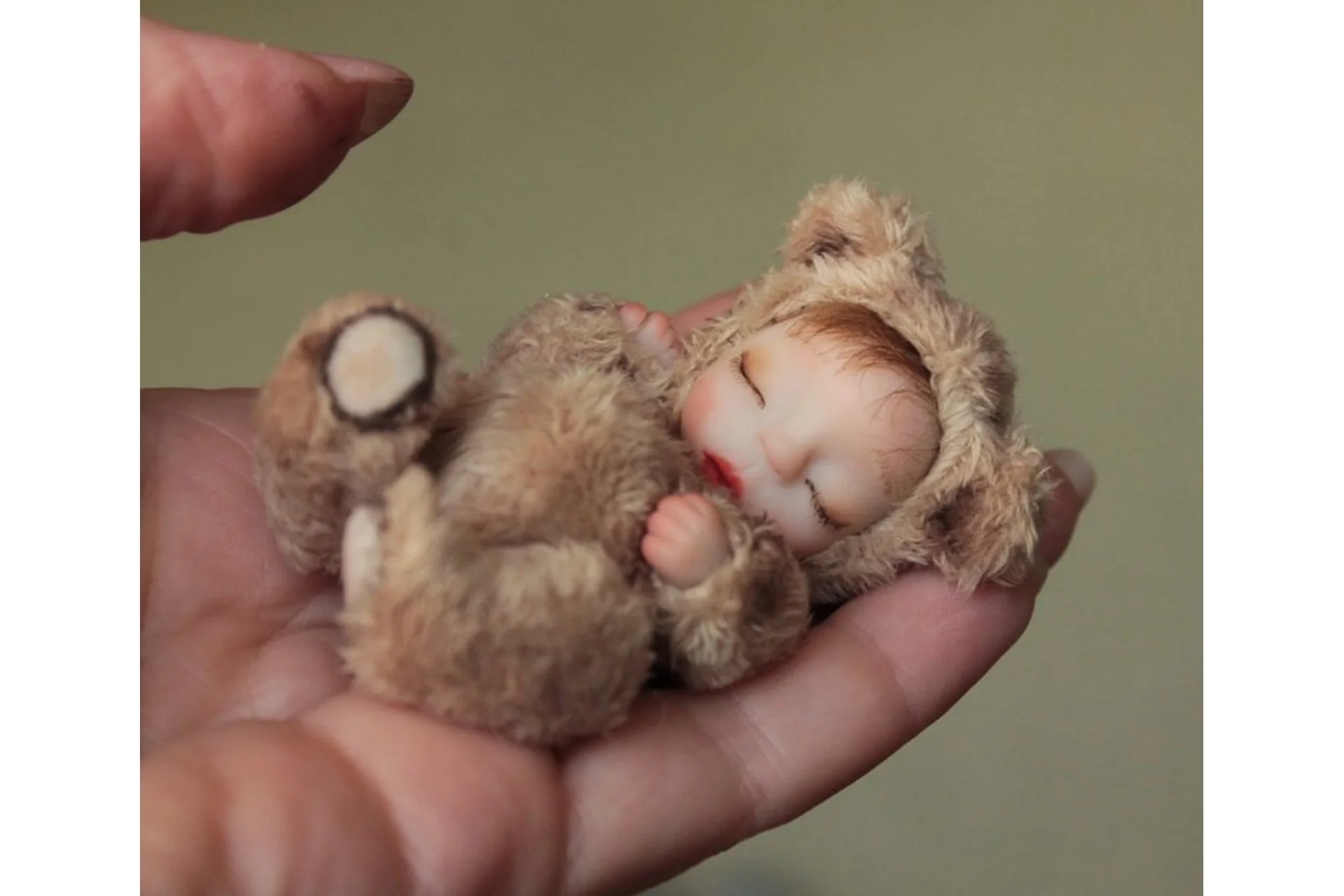 Тедди-долл 7,5 см (Светлана Гуменникова), фото 1 из 1.