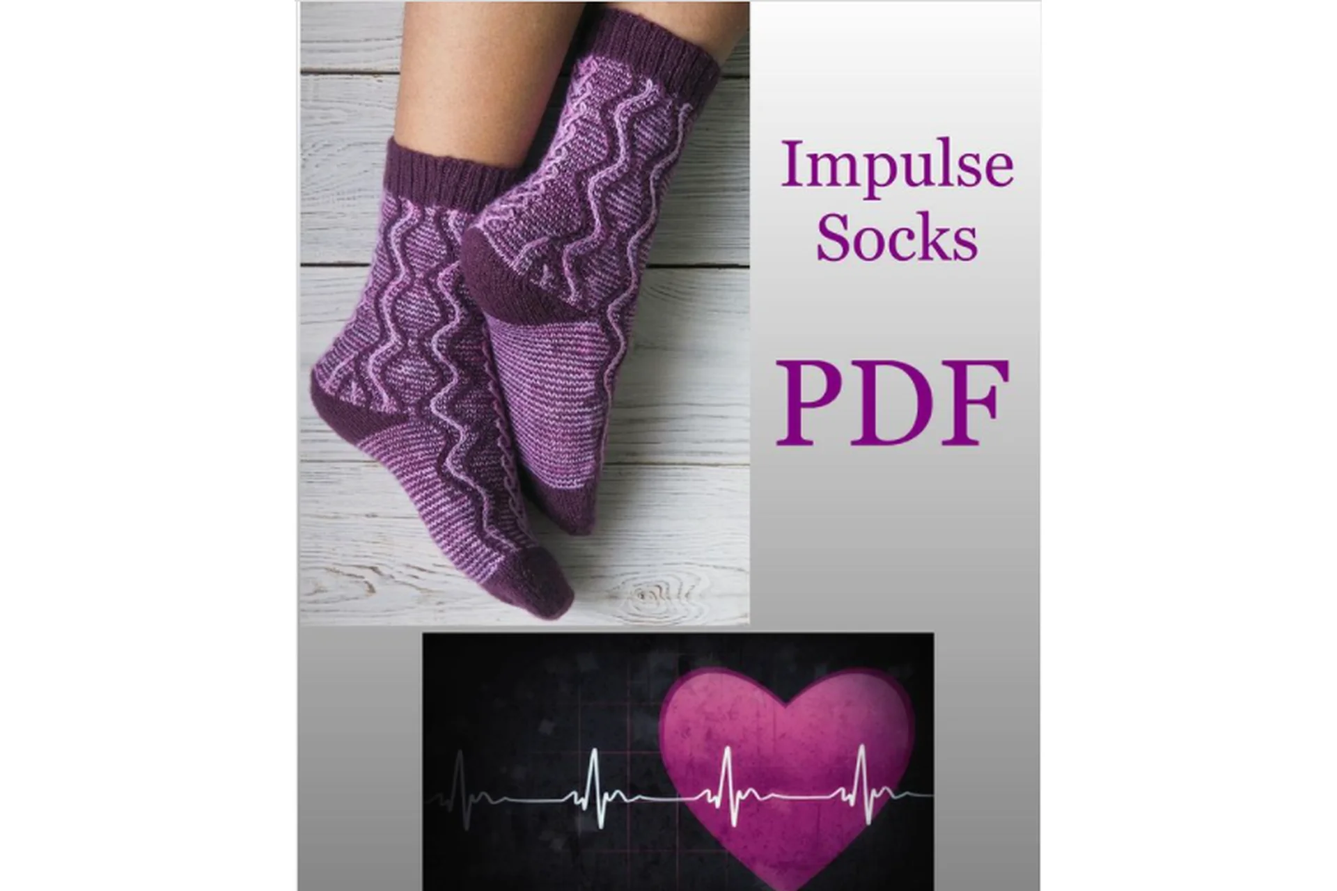 [helenavasilevna] Носочки «Импульс» (Алена Малевич), фото 1 из 1.