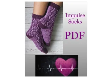 [helenavasilevna] Носочки «Импульс» (Алена Малевич)