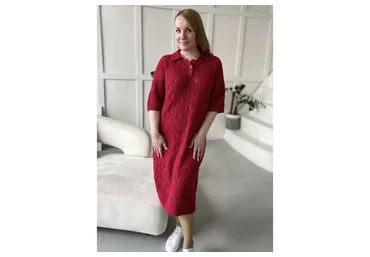 [t_vlasova.knits] Платье-поло Amour (Татьяна Власова)