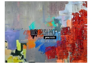 [gumroad] Кисти в стиле масло для Procreate. Oils brush for procreate 5 (Илья Туляков)