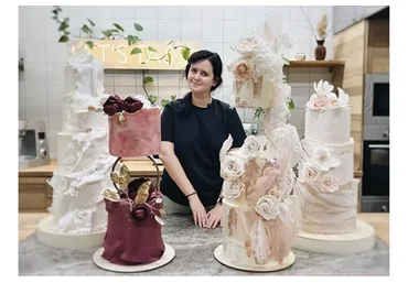 Курс по многоярусным и свадебных тортам. Тариф стандартный (Ольга Куликова)