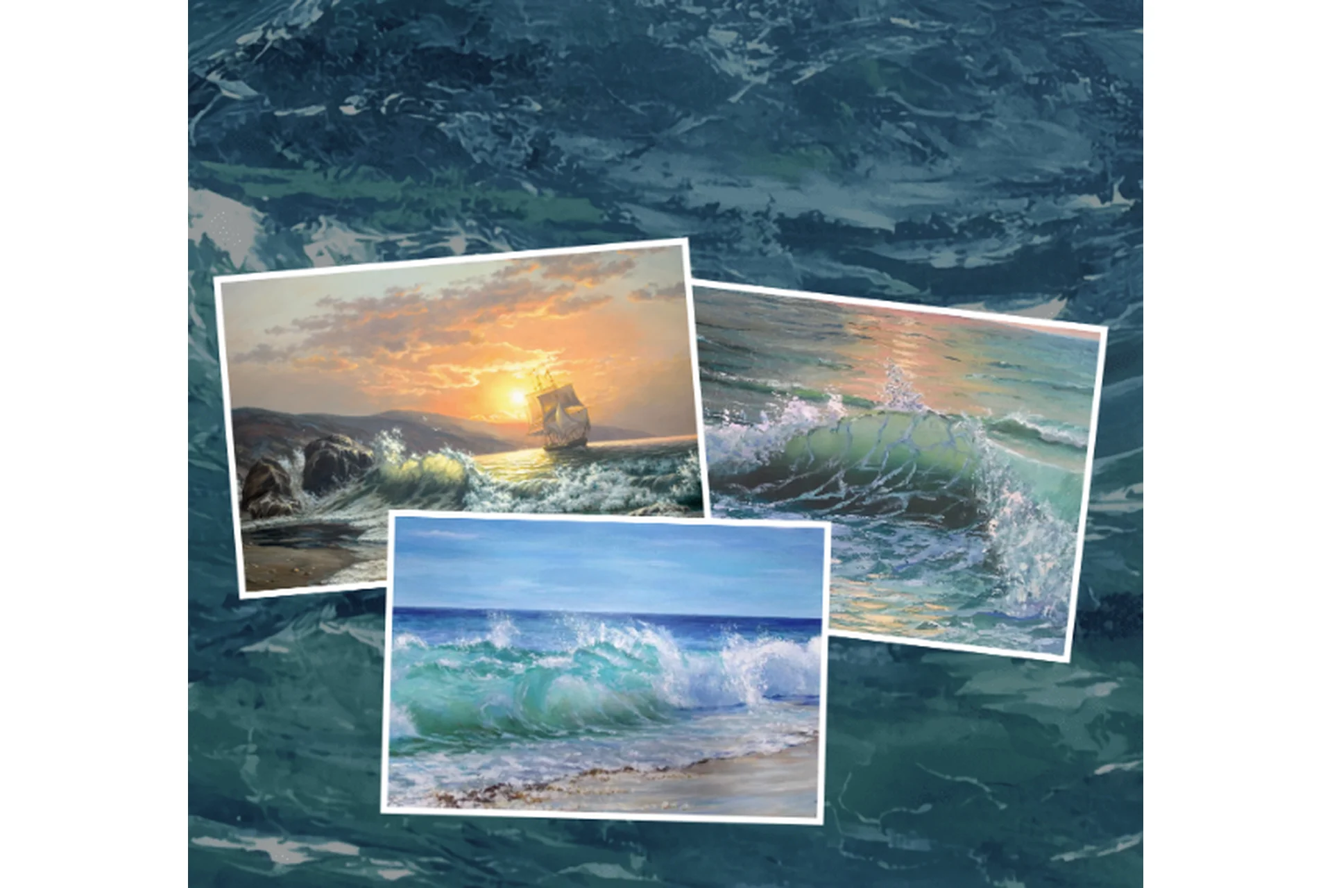 [Студия живописи] Практика художника - море. Тариф Минимальный (Ольга Базанова), фото 1 из 1.