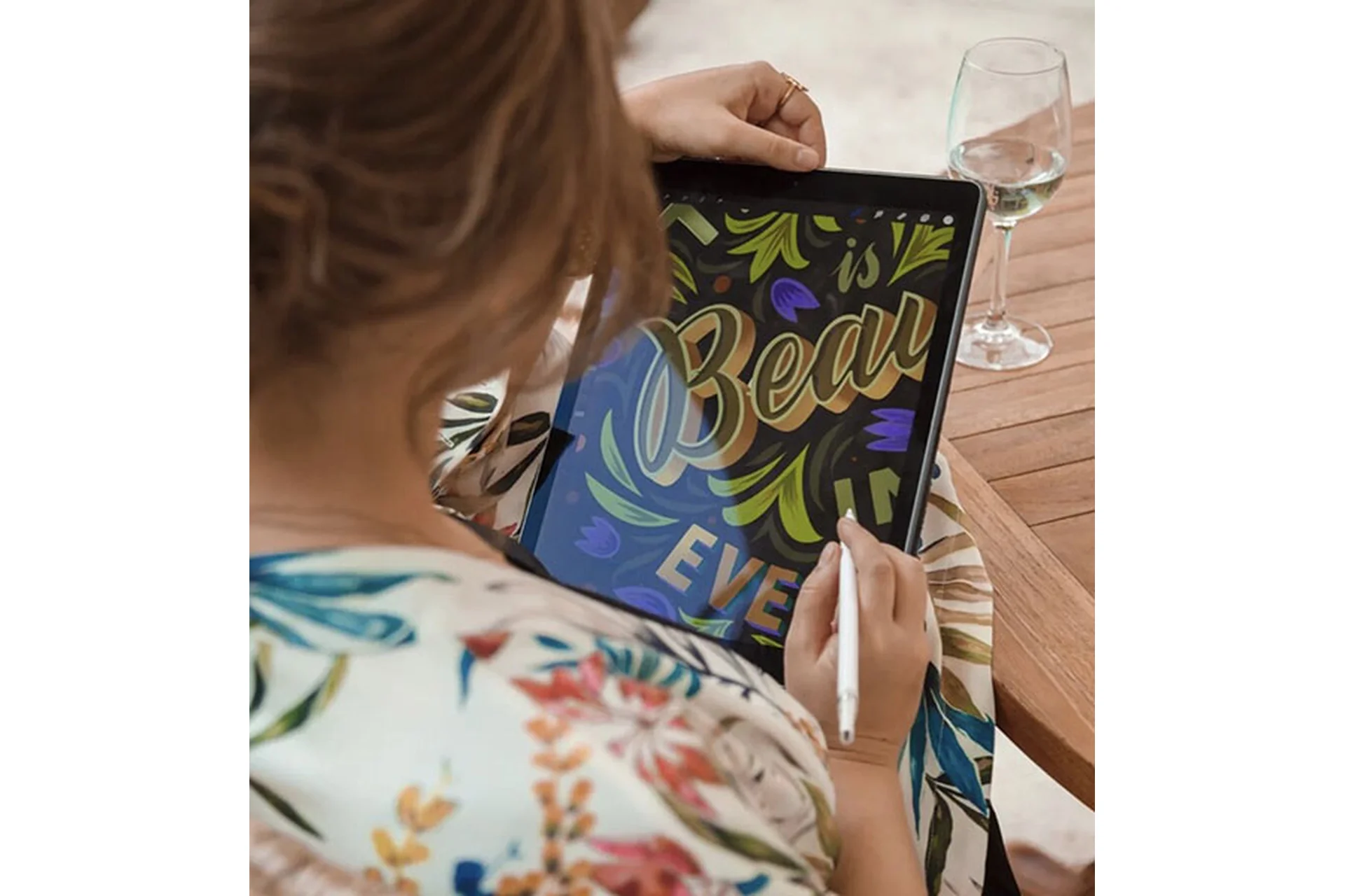 [Lettering School] Леттеринг на Ipad (Анна Рольская), фото 1 из 1.