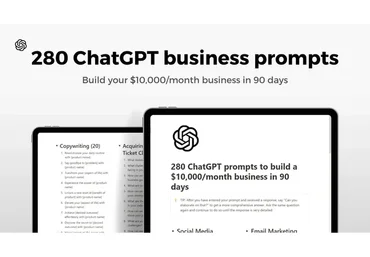 1548 ChatGPT prompts to build business / 1548 запросов ChatGPT для бизнеса (iNotion)