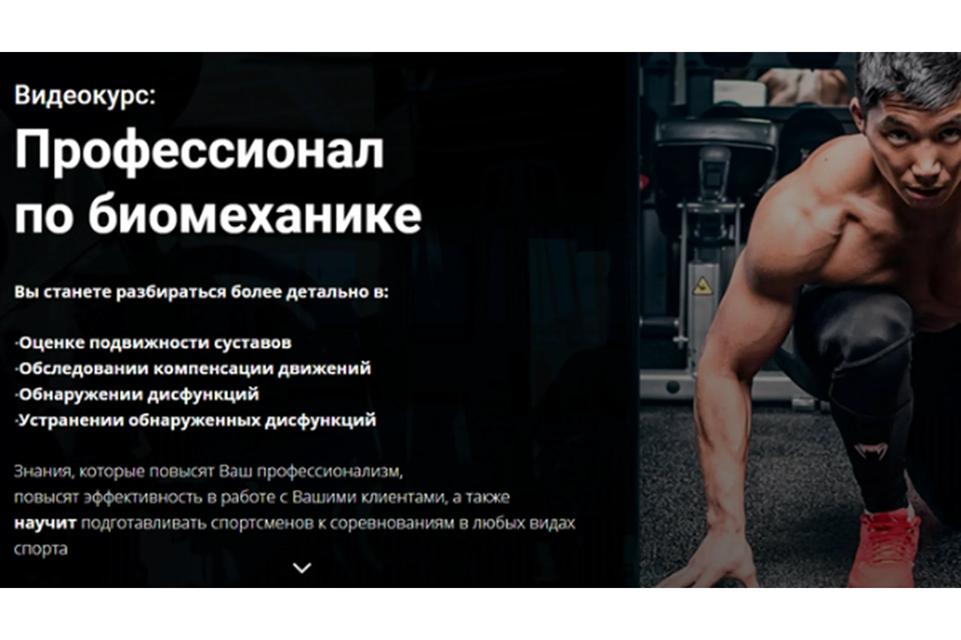 Профессионал по биомеханике (Алексей Мирко), фото 1 из 1.