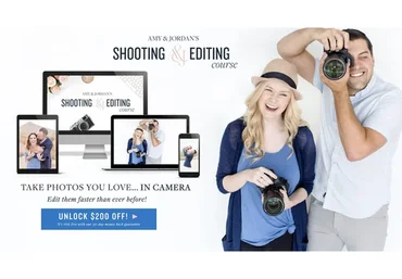 Съемка и обработка фото. Shooting and Editing Course, на английском (Amy & Jordan)