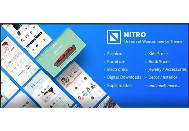 Nitro v1.5.1 многоцелевой WooCommerce WordPress шаблон