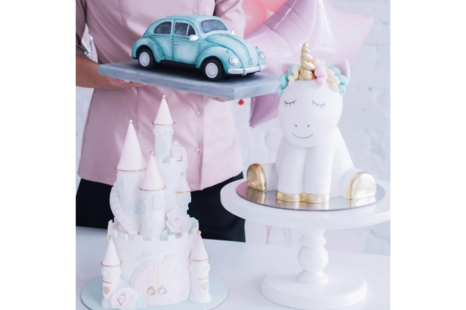 [Slastie School] 3D торты (Анна Комарова), фото 1 из 1.