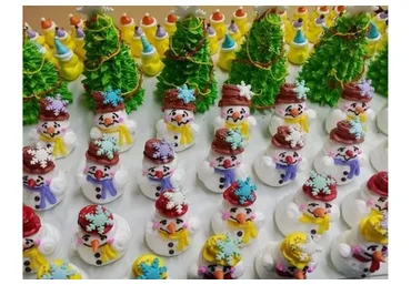 Кремовые фигурки (Руслана Бондарева)