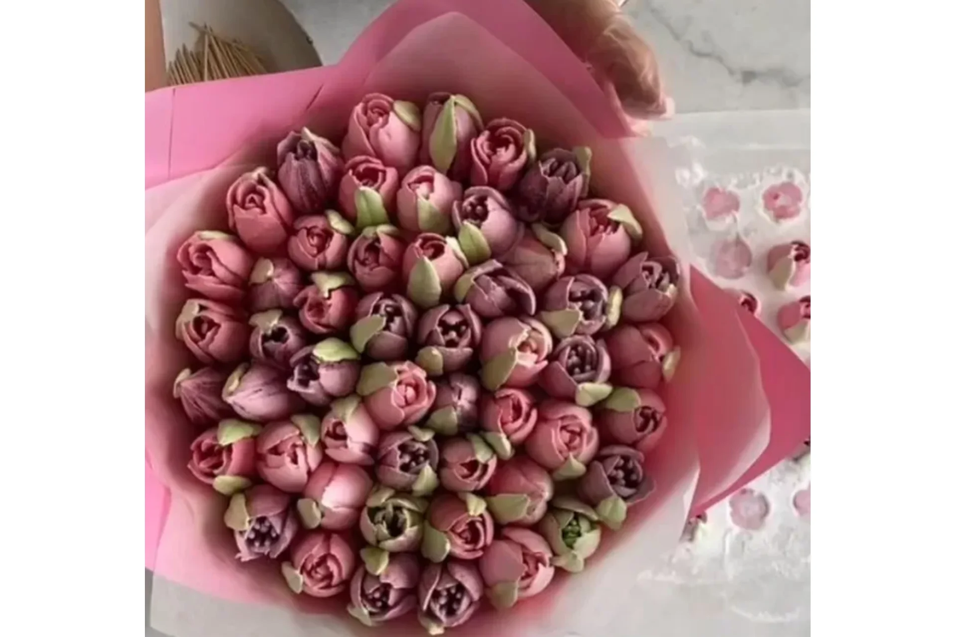 Зефирные тюльпаны (Ляйсян Казыргалина), фото 1 из 1.