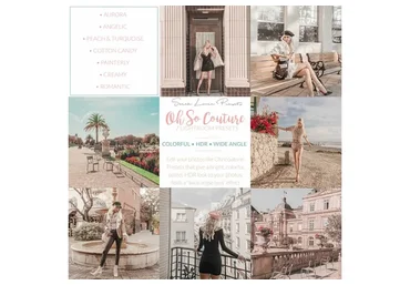 Пресеты Oh So Couture LR Presets (Sarah Loven)