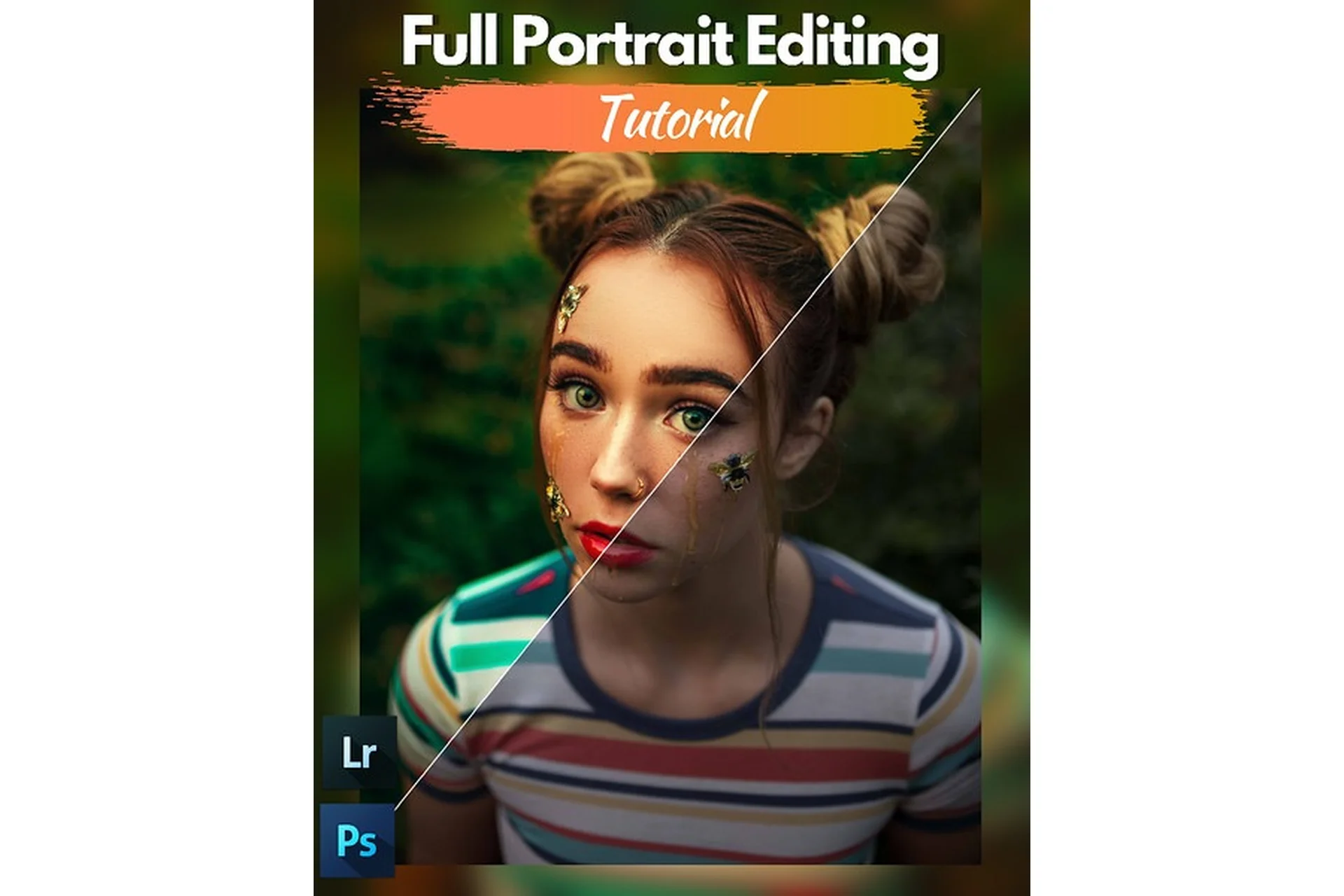 Портретная обработка. Full Portrait Editing Tutorial (Chris Hernandez), фото 1 из 1.