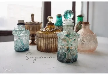 [Студия Декора Senzaria] Онлайн интенсив по декору стекла - Богемия (Кристина Елизарова)