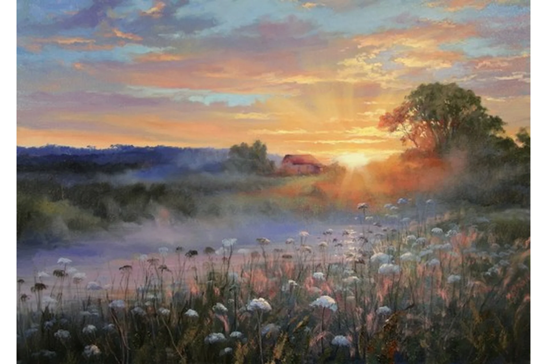 [Школа импрессионизма Игоря Сахарова] Туман (Игорь Сахаров), фото 1 из 1.