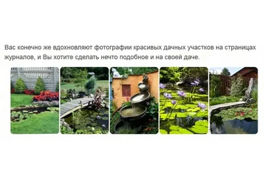 [Центр ландшафтного дизайна «Зеленое золото»] Водоем своими руками