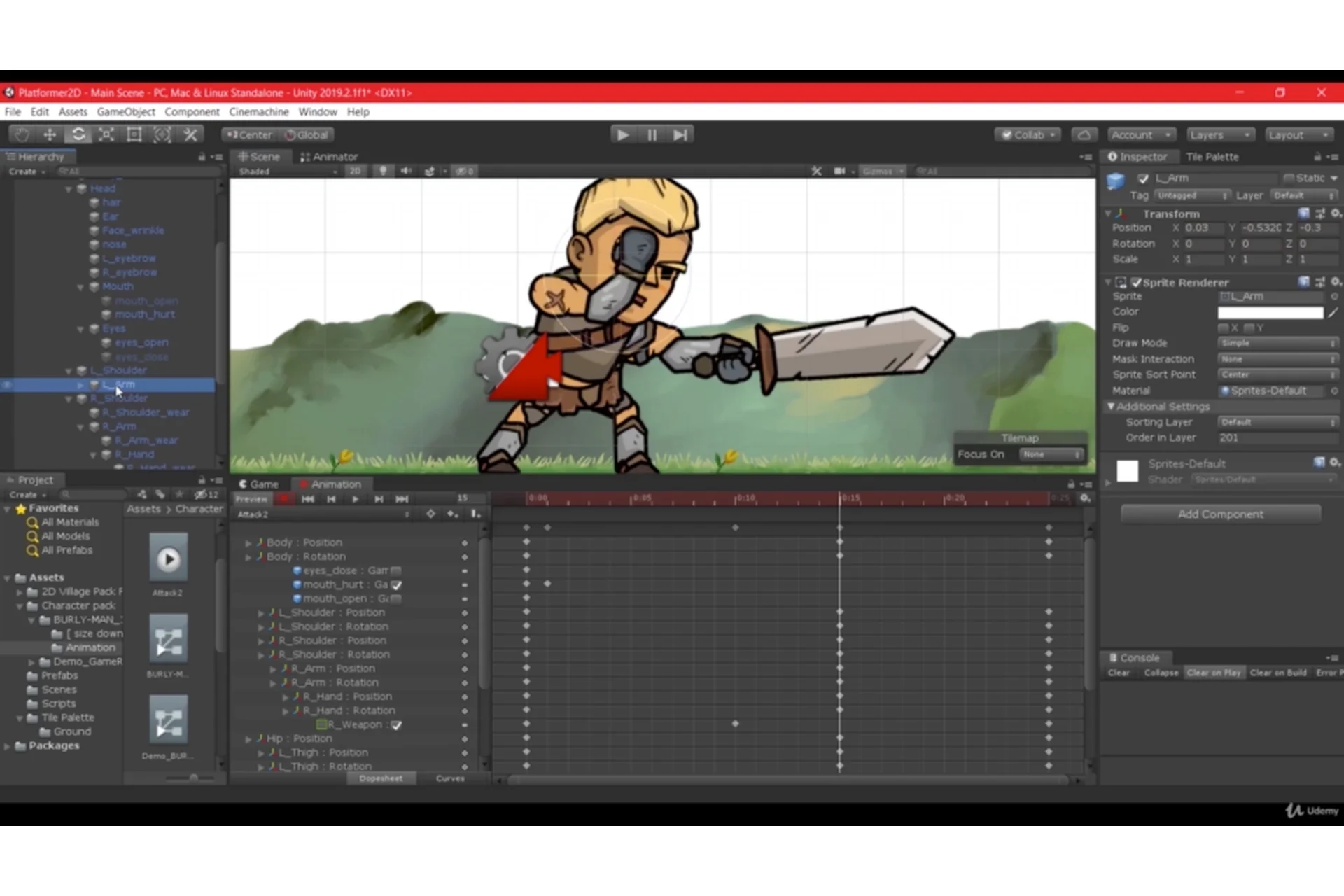 [Udemy] Полный курс. Создание 2D платформера на Unity 2020 (Анвар Абдулсатаров), фото 1 из 1.