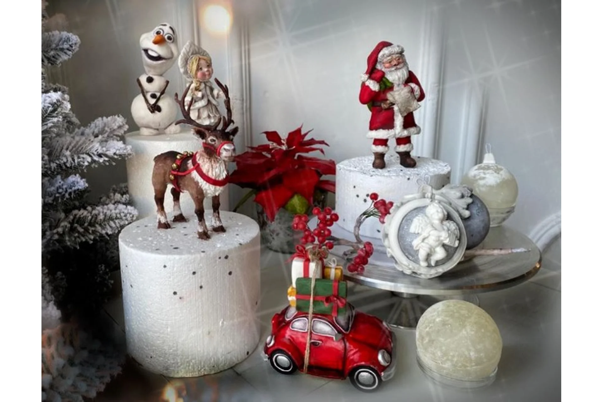 [Gnut Cake School] Новогодняя сказка. Тариф базовый (Елена Гнут, Екатерина Герасимова), фото 1 из 1.