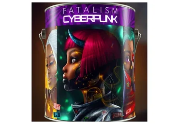 [Фотошоп мастер] Fatalism Cyberpank. Создание цифрового искусства в стилистике Киберпанк (Max Twain)