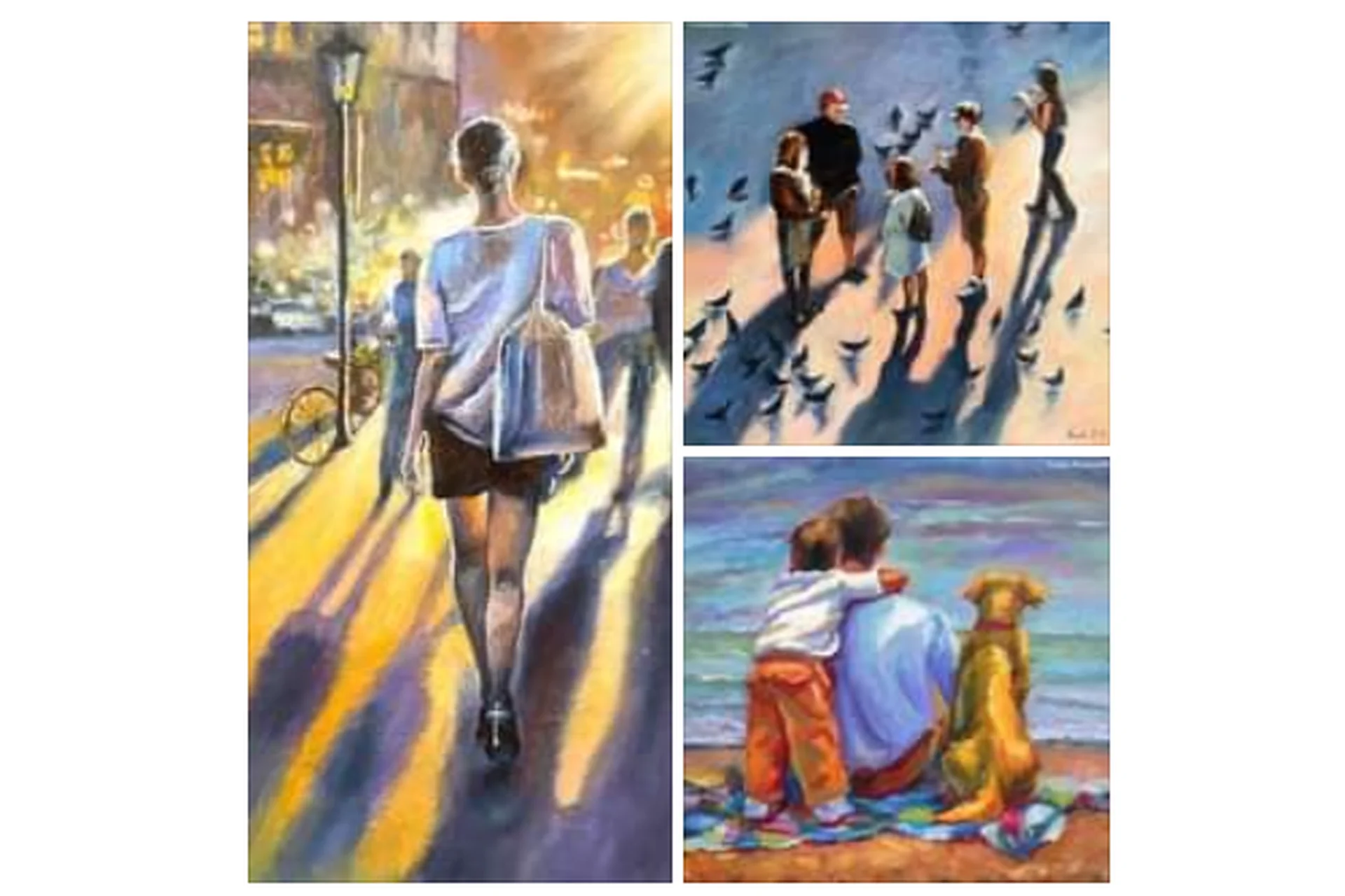 Рисуем фигуры маслом в стиле импрессионизм (Юлия Кошелева), фото 1 из 1.