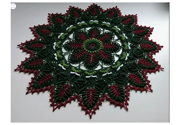 Салфетка «Christmas Wreath » (Галина Борисова)