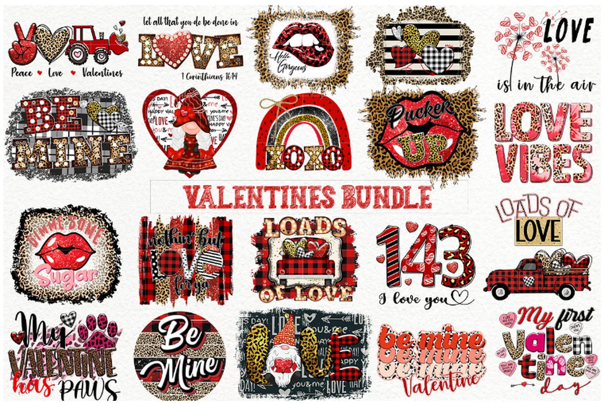 [Creativefabrica] Valentine Day Sublimation Bundle (Mimi's story), фото 1 из 1.