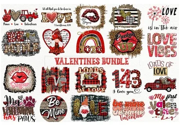 [Creativefabrica] Valentine Day Sublimation Bundle (Mimi's story)