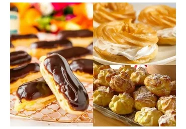 [Pastry School] Эклеры и десерты из заварного теста  (Елена Крохмаль)