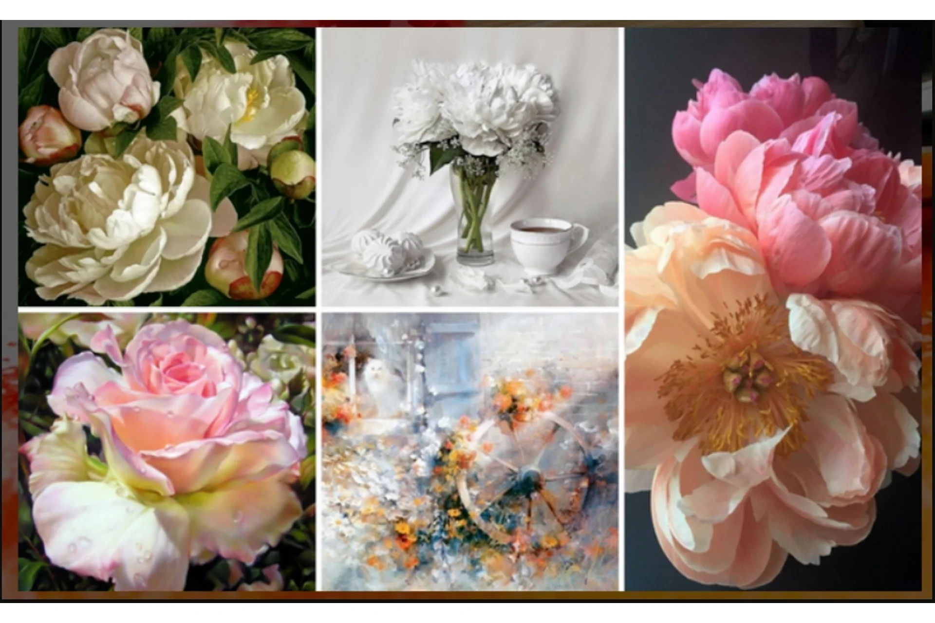 [Студия Живописи] Серия мастер-классов «Весенние цветы 2» (Ольга Базанова), фото 1 из 1.