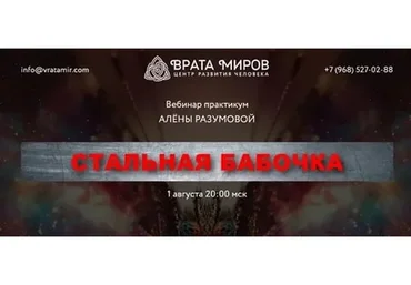 [Врата Миров] Стальная бабочка (Алена Разумова)