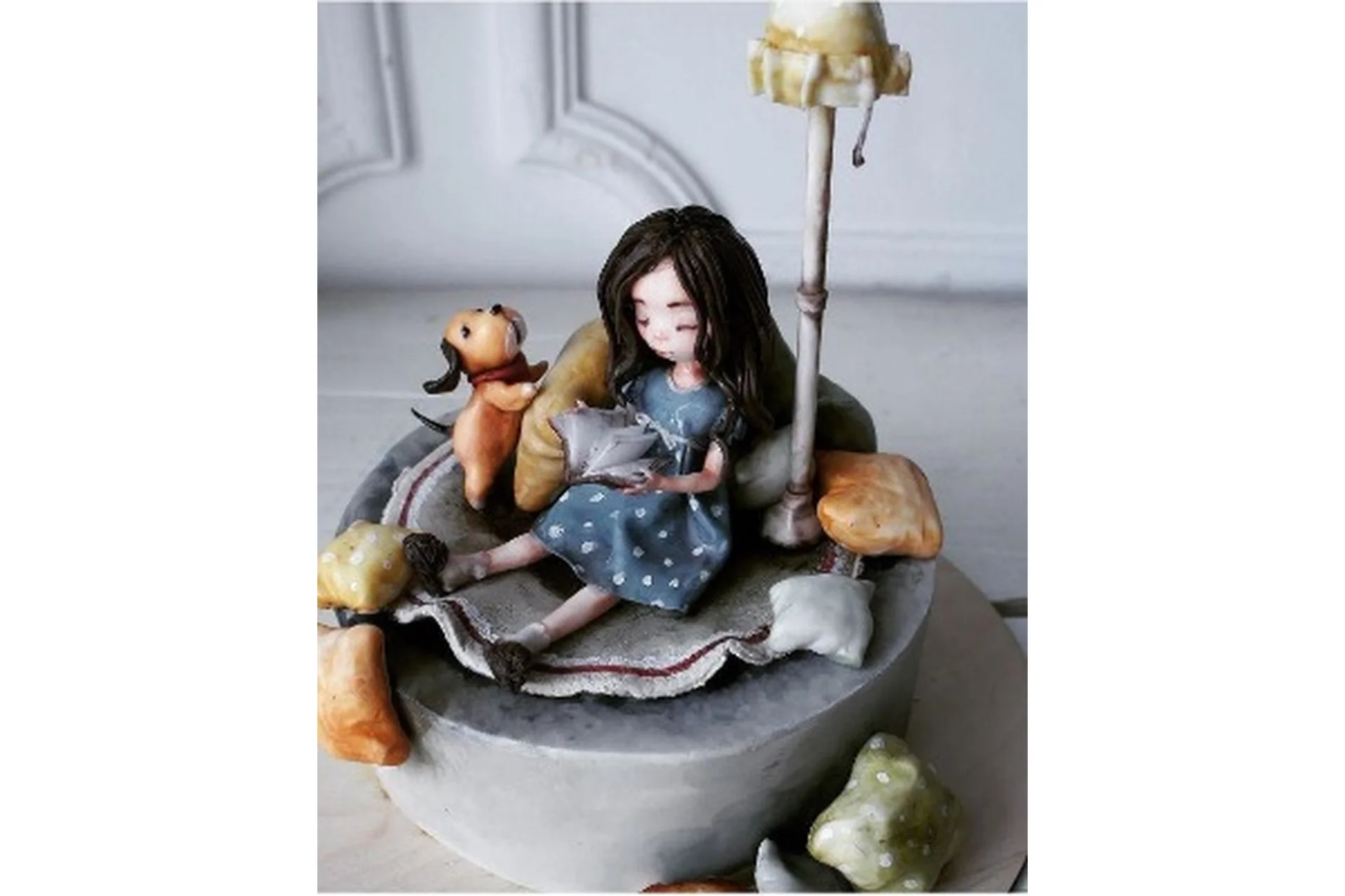 [Gnut Cake School] Мастер-класс «Девочка с Торшером» (Екатерина Герасимова), фото 1 из 1.