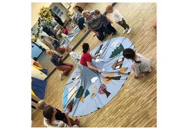 Песенки с движением, песенки с парашютом (Настя Логачевская)