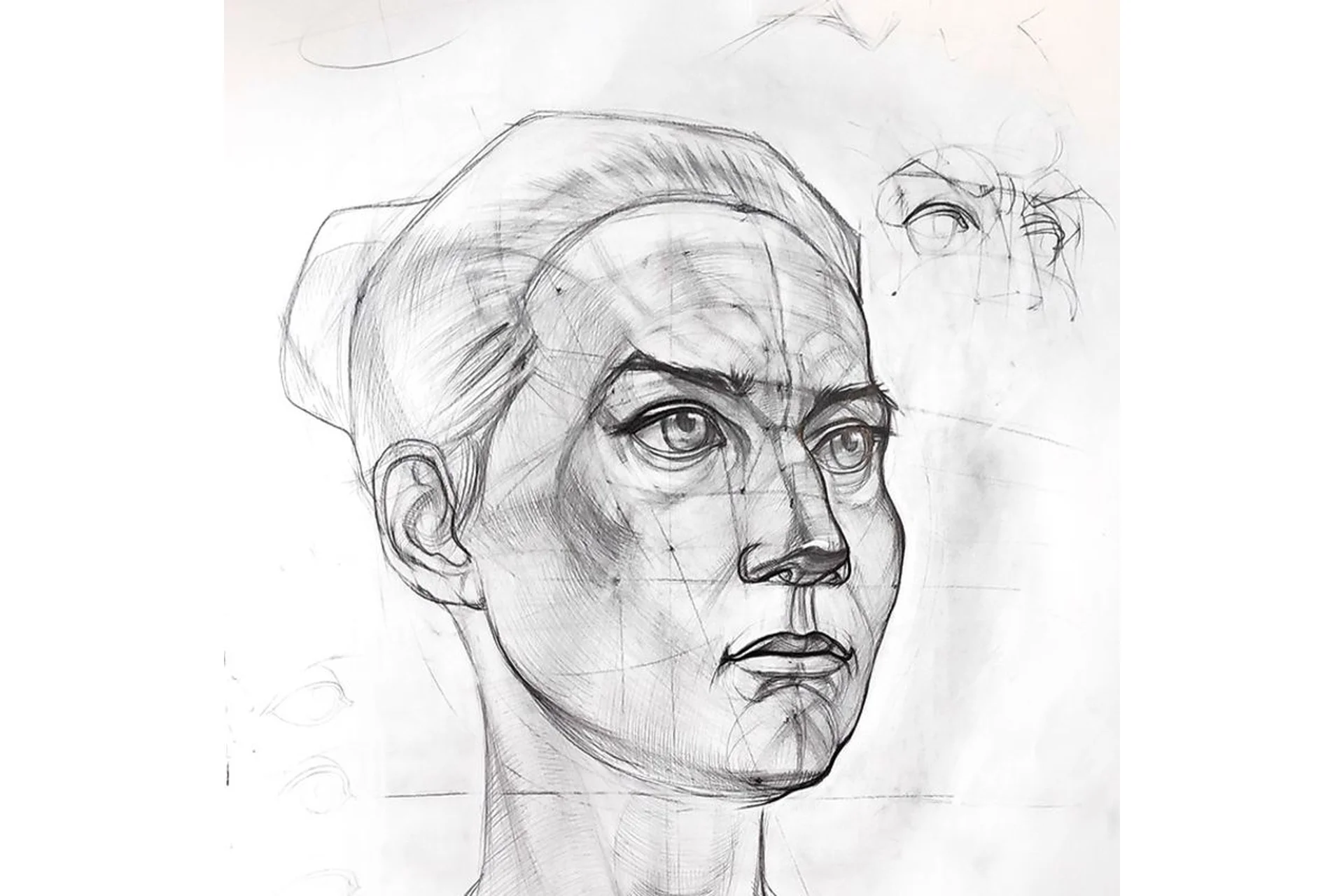 [Enterclass] Голова человека (Артур Кочу), фото 1 из 1.