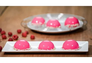 Покрытие нейтральной глазурью из краскопульта (rudkovskapastry)