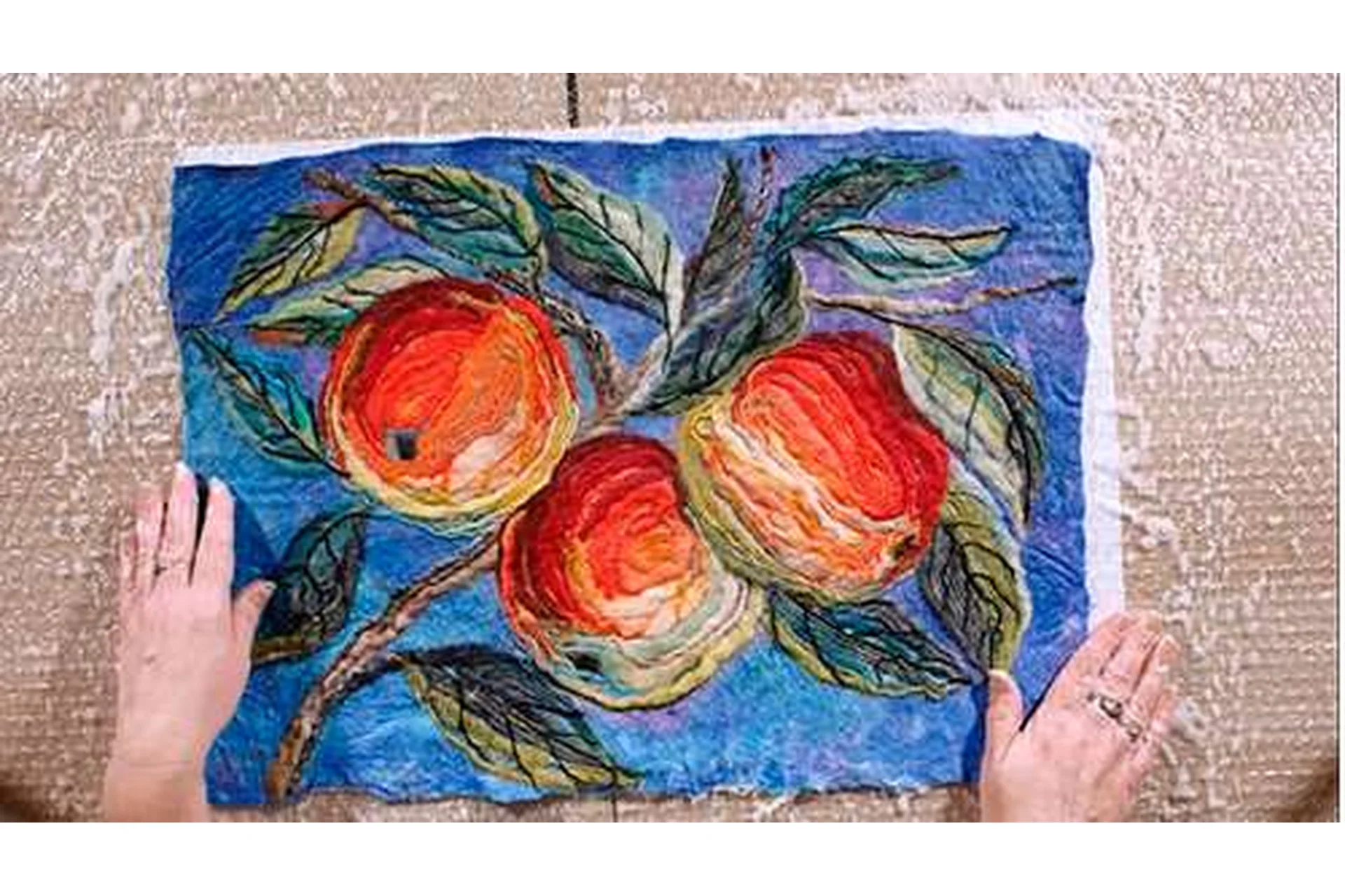 Войлочный гобелен. Простой способ создания фактурных живописных рисунков (Светлана Фомина), фото 1 из 1.